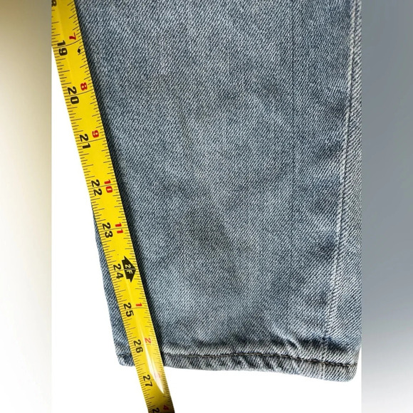 Madewell The Mom Jean Light Wash distressed knees size 26 - Picture 6 of 7